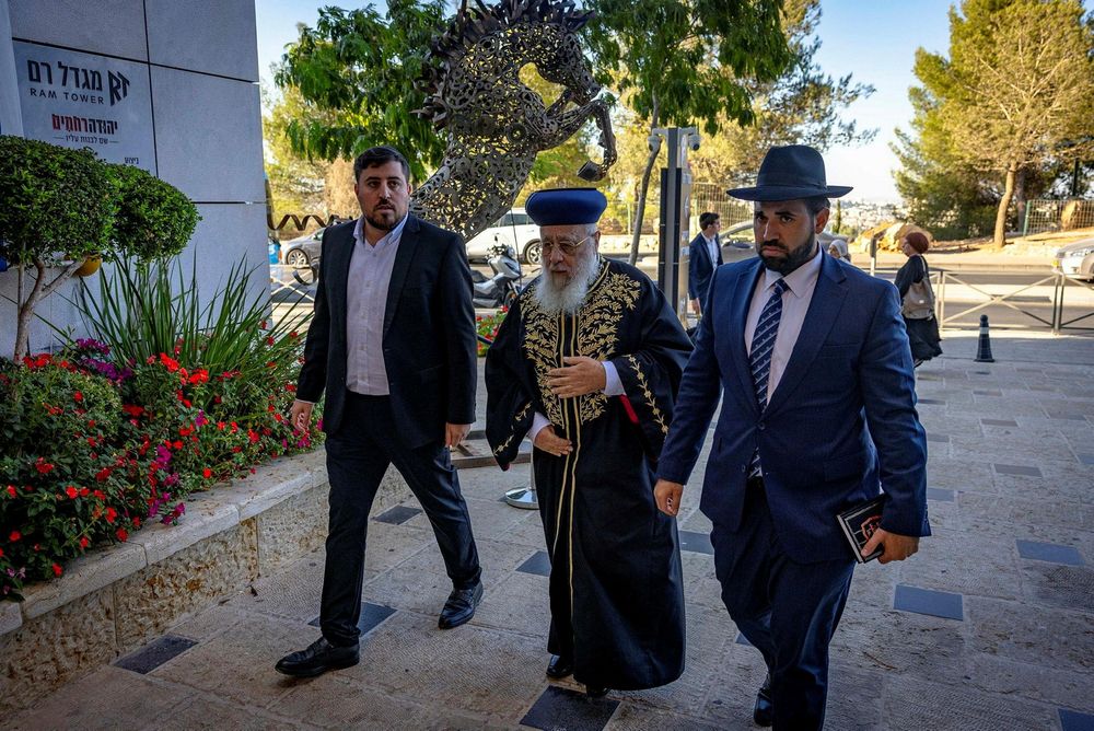 Spiritual Leader Rabbi Yitzhak Yosef Realigns With Shas Positions