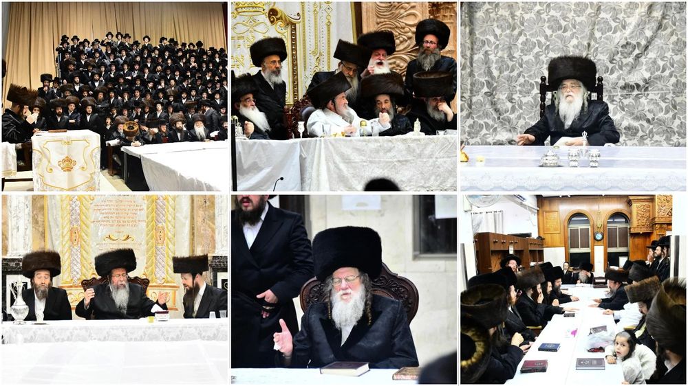 Upper Bnei Brak observes High Holiday closing; tens of thousands gather in sacred courtyards