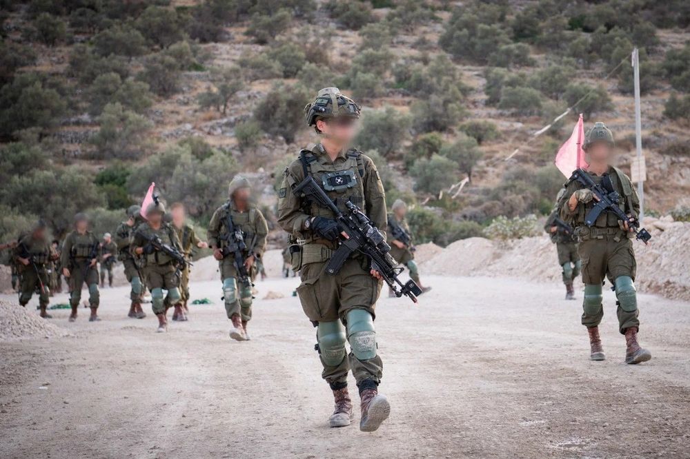 Massive Exercise This Morning in West Bank Division
