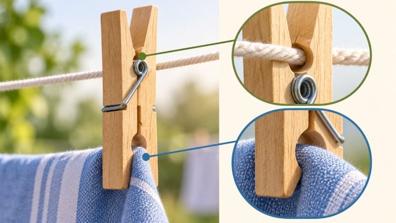 The Surprising and Ingenious Secret Hidden in the Clothespin