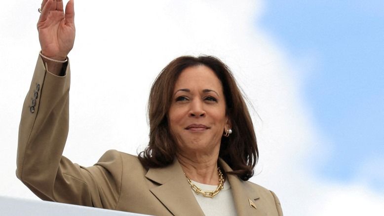 Kamala Harris's home in Malibu received a guest she definitely did not invite.