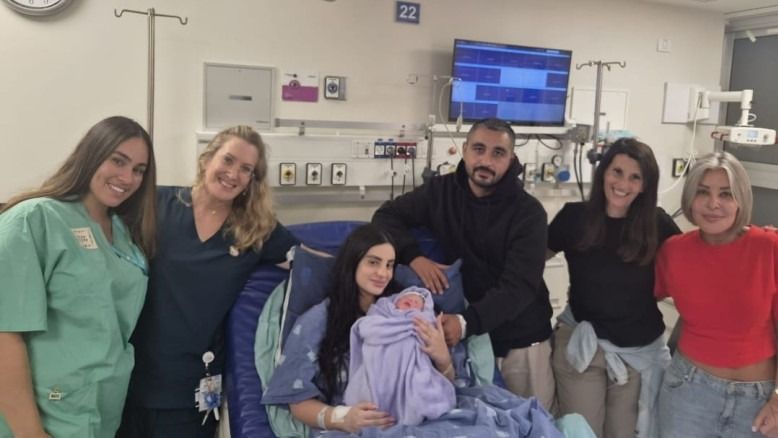 In tears of joy: first babies born