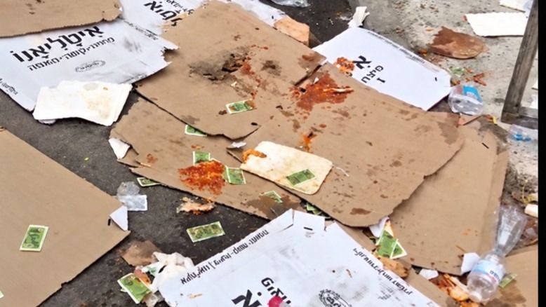 Israelis Arrive at Rabbi Nachman's Grave in Uman, Chaos Erupts in Streets