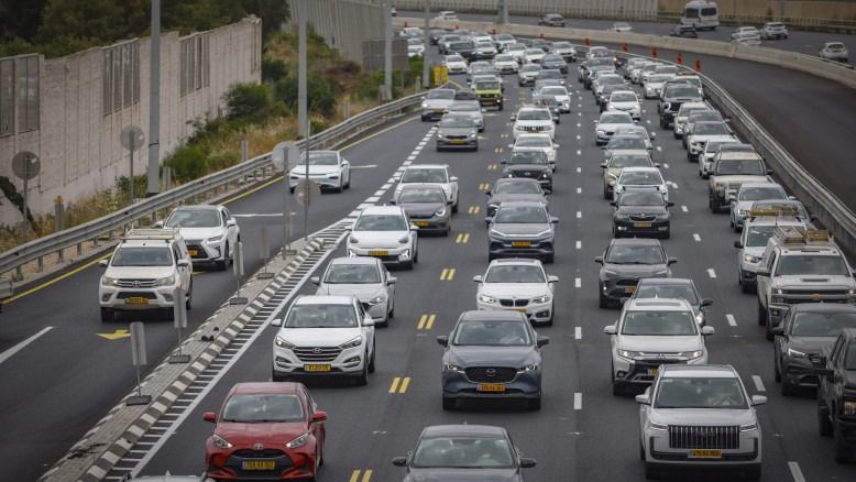 Click Here for Israel Traffic Jam Map
