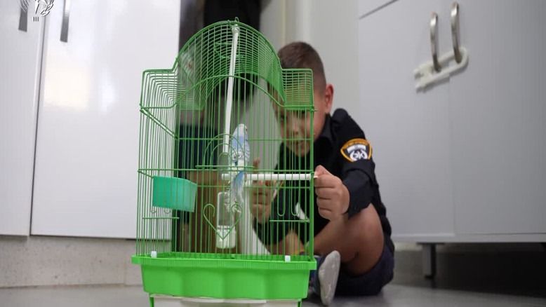 Survived Murder Attempt in Beit Shemesh: 5-Year-Old Ray Became Police Officer for a Day