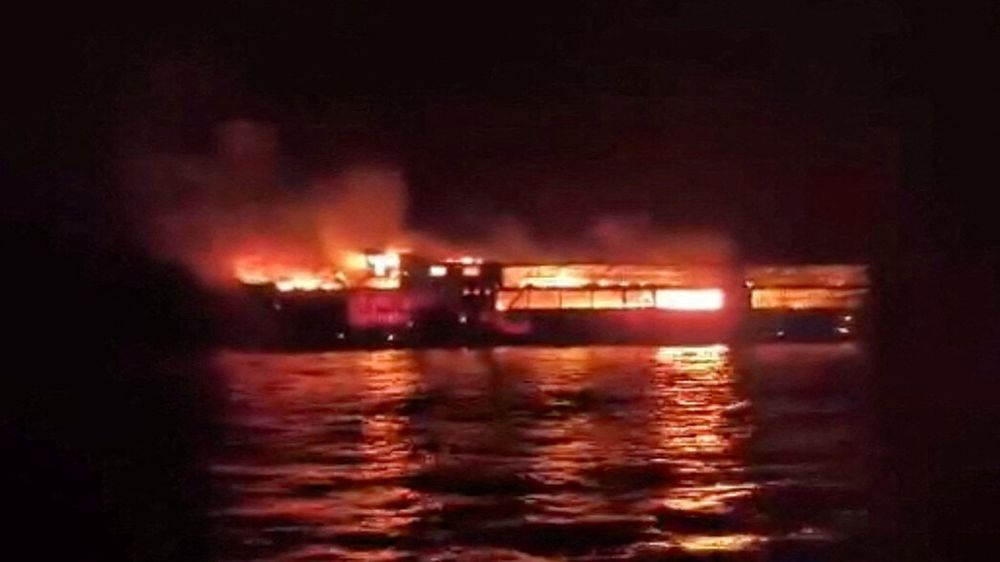 And More Than 80 Missing in Fire on Philippine Ship
