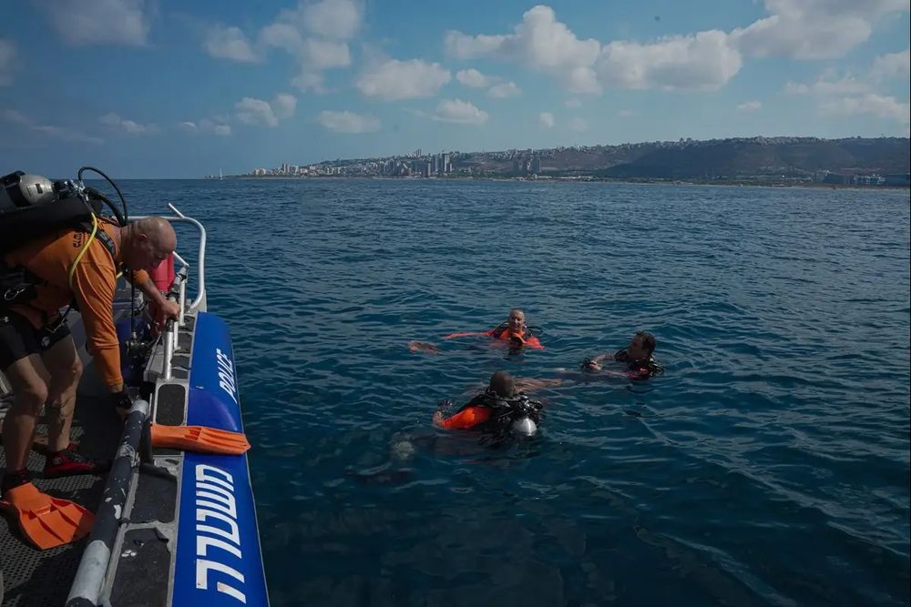 Diver missing in Haifa found without vital signs