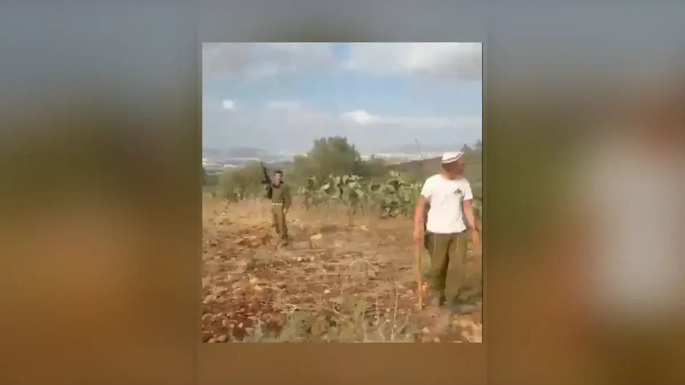 Clashes between Palestinians and settlers in Samaria