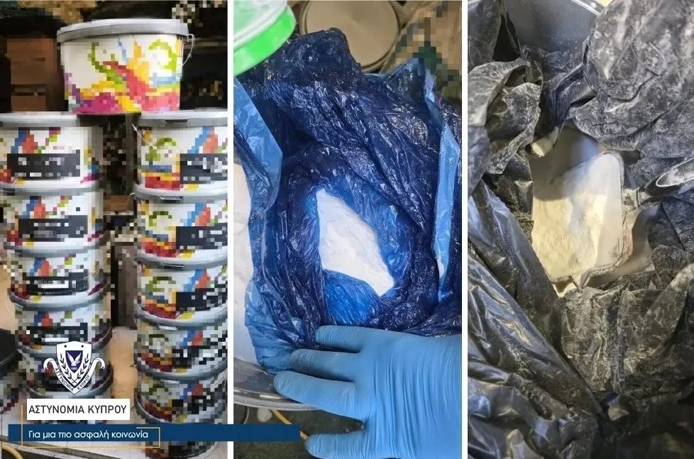 126 kg ketamine in paint container: Israeli couple arrested in Cyprus, first report