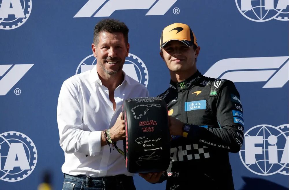 Lando Norris achieves pole position in Madrid