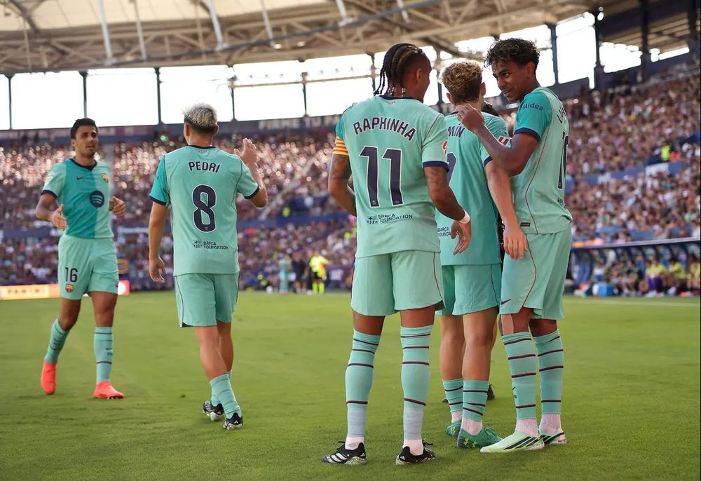Yamal scores third consecutive brace, perfect Barcelona continues to crush